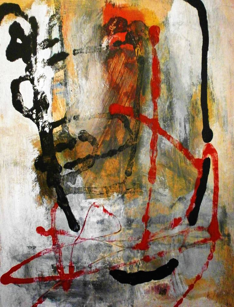 Original Time Painting by Hugo Razlerfight  Other Art on Canvas  Flow