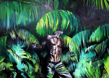 Original Figurative Nature Paintings by Oscar Lett