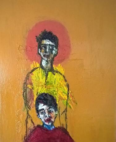 Original Expressionism Children Paintings by Fabrizio D'Andrea