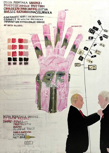 Print of Conceptual Politics Paintings by Leo Katunaric KADELE
