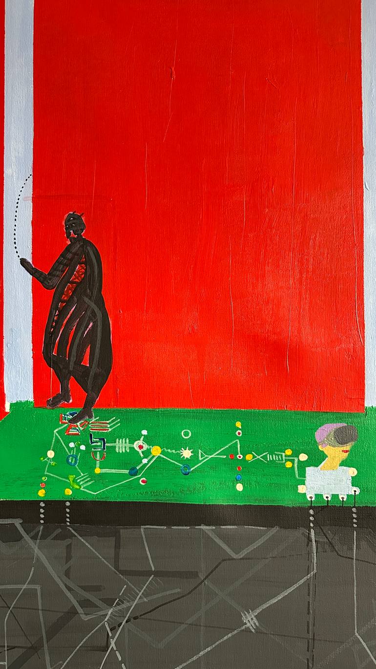 Original Contemporary Abstract Painting by Leo Katunaric Kadele