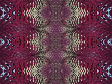 Print of Abstract Patterns Mixed Media by Kenneth Grzesik