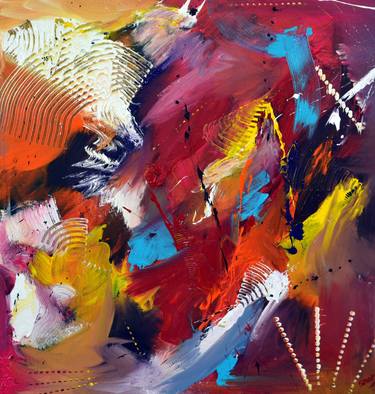 Original Abstract Expressionism Abstract Paintings by Andrew Snary