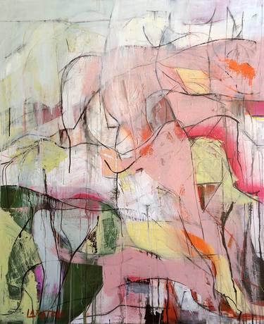 Original Abstract Expressionism People Paintings by Bruno Varatojo