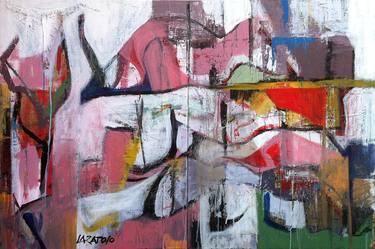 Original Abstract Expressionism People Paintings by Bruno Varatojo