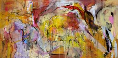 Original Abstract Expressionism Love Paintings by Bruno Varatojo