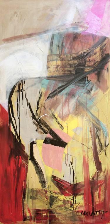 Original Abstract Expressionism Women Paintings by Bruno Varatojo
