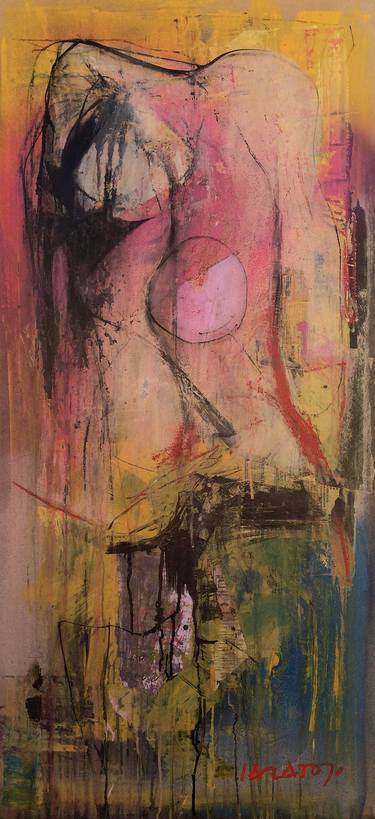 Original Abstract Expressionism Women Paintings by Bruno Varatojo