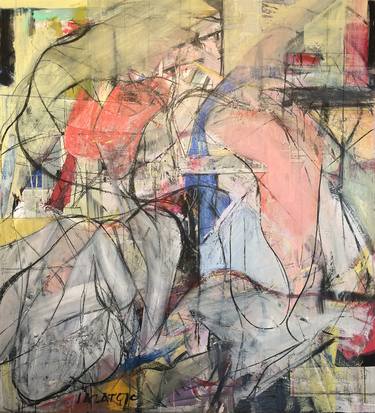 Original Abstract Expressionism Abstract Paintings by Bruno Varatojo