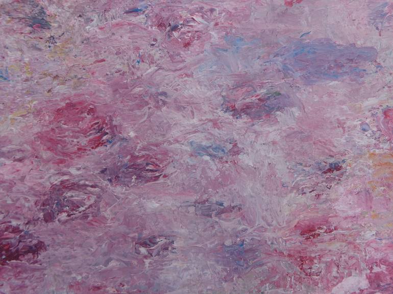 Original Abstract Expressionism Abstract Painting by Karin Aherne Jansen