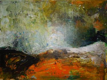 Print of Abstract Landscape Paintings by Karin Aherne Jansen