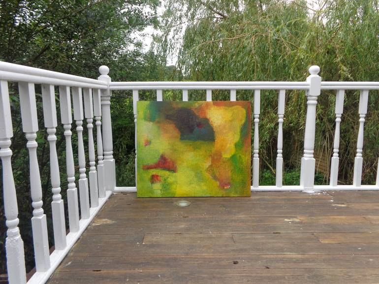 Original Abstract Painting by Karin Aherne Jansen