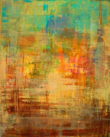 Original Abstract Landscape Paintings by Troy Viss