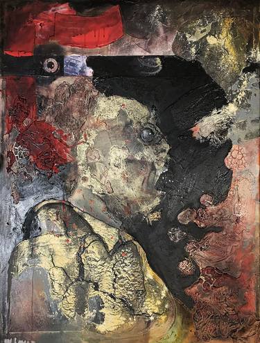 Original Expressionism Political Paintings by Eduardo Alvarez