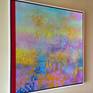 On wall with frame