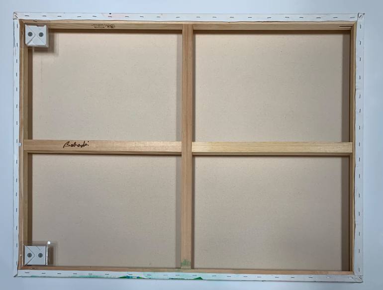 Original Surrealism Fantasy Mixed Media by Abol Bahadori