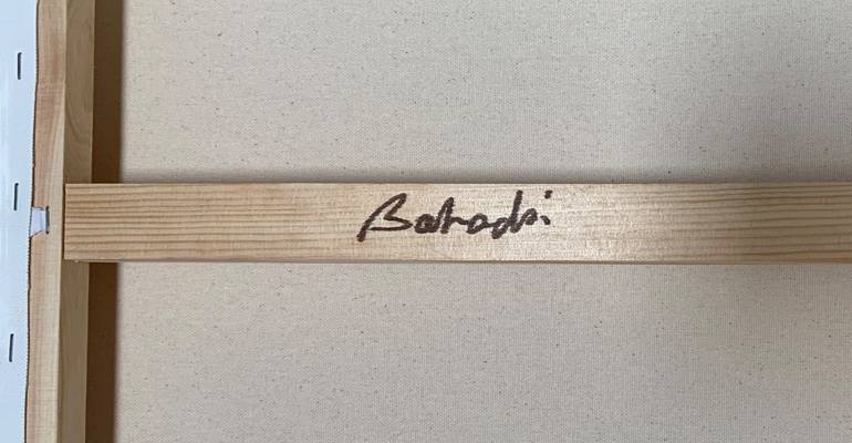 Original Surrealism Fantasy Mixed Media by Abol Bahadori