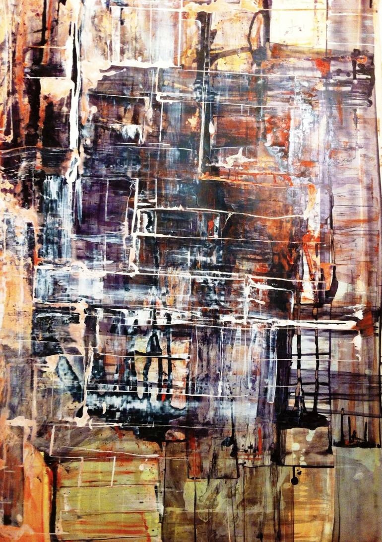 Original Abstract Painting by Francisca del Sol