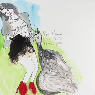 Original Fashion Drawings by Theresa Anderson