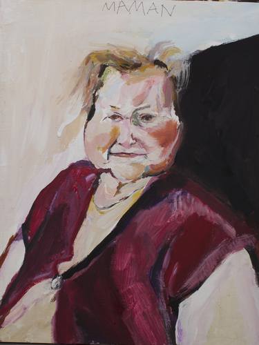 Original Portrait Painting by Sylvie Matt Buchler