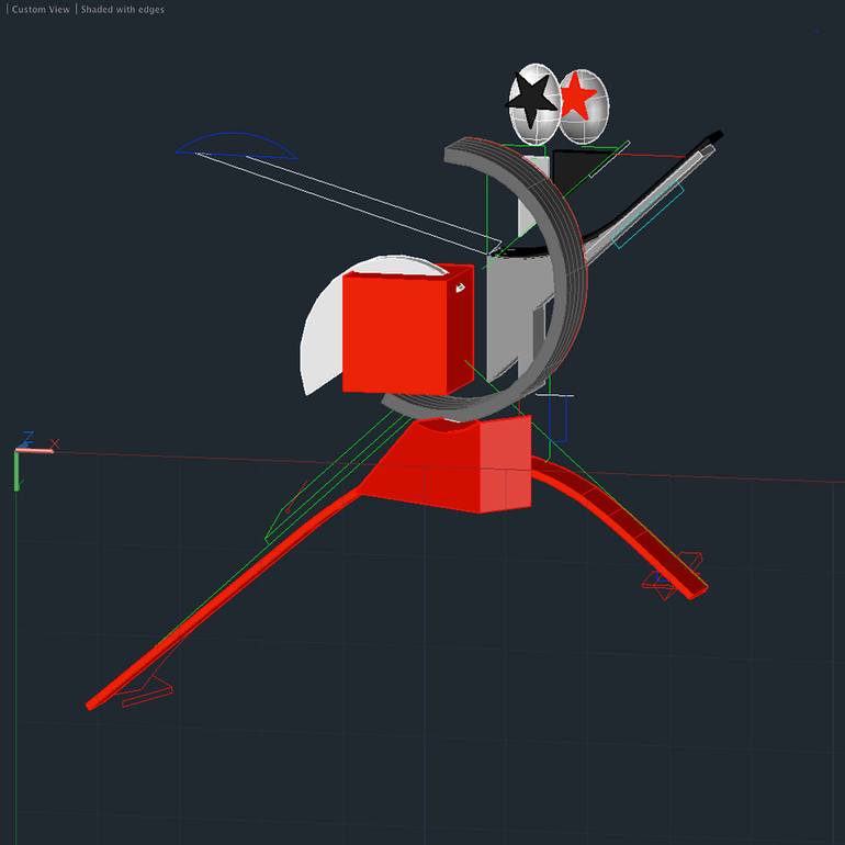 New Man After El Lissitzky Limited Edition 1 Of 100 New Media By Padraig Conway Saatchi Art