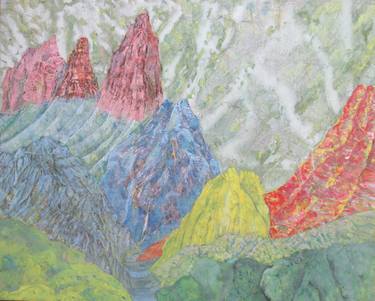 Print of Landscape Paintings by Mitsuko Aikawa