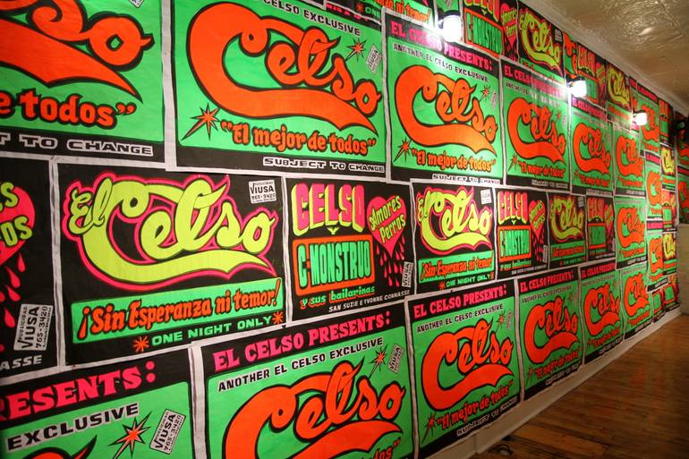 Original Conceptual Love Printmaking by El Celso