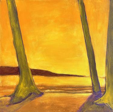 Original Expressionism Landscape Paintings by Stewart Fletcher