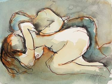 Print of Expressionism Erotic Drawings by Stewart Fletcher