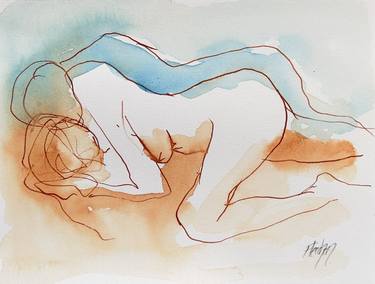 Original Expressionism Erotic Drawings by Stewart Fletcher