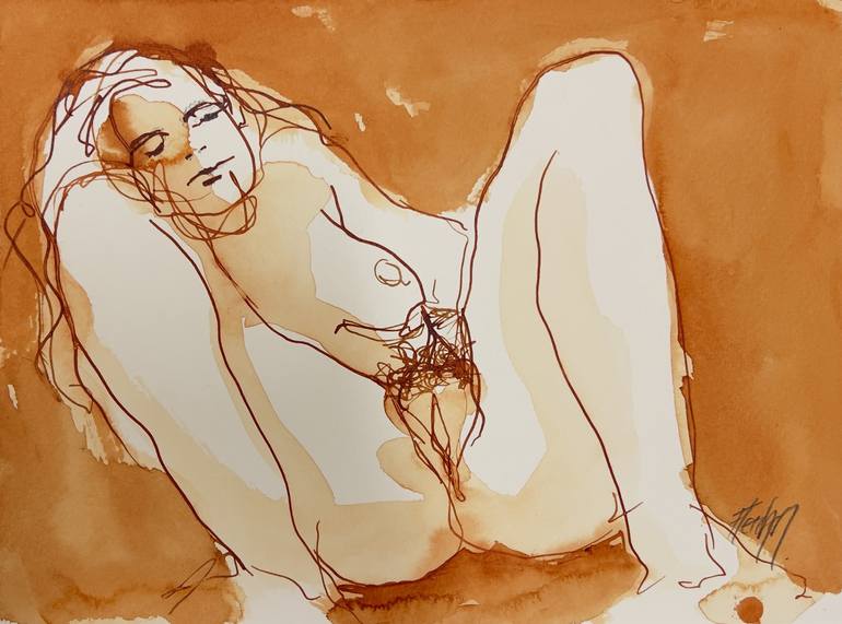 Original  Drawing by stewart fletcher