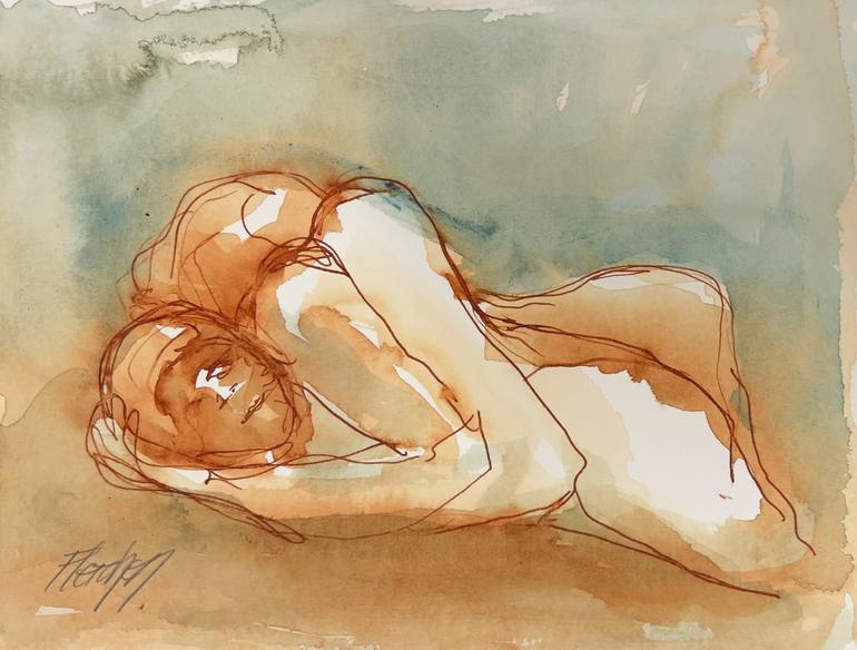 Original  Drawing by stewart fletcher