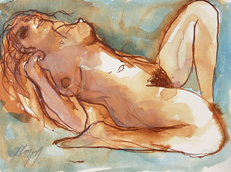 Original  Drawing by stewart fletcher