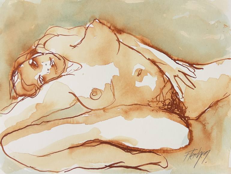 Original  Drawing by stewart fletcher