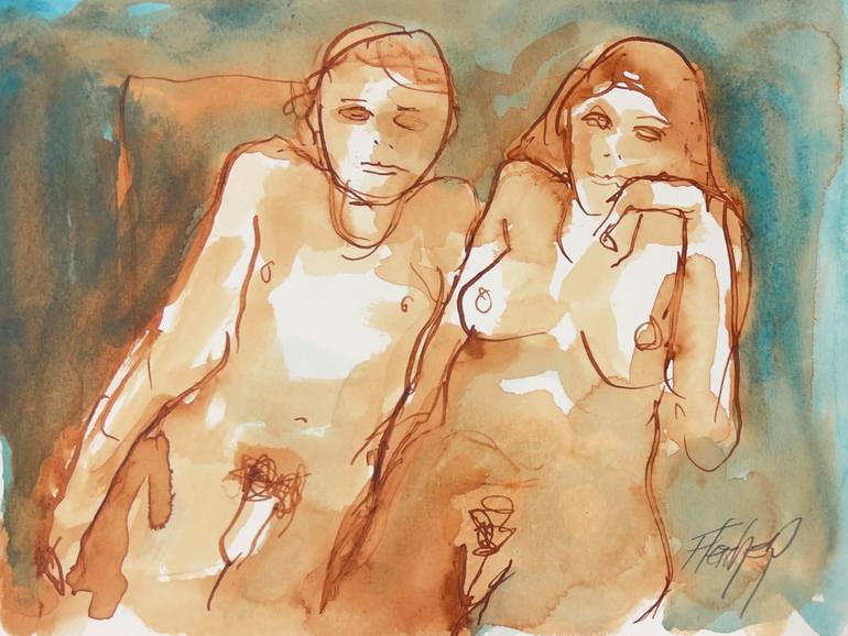 Original  Drawing by stewart fletcher