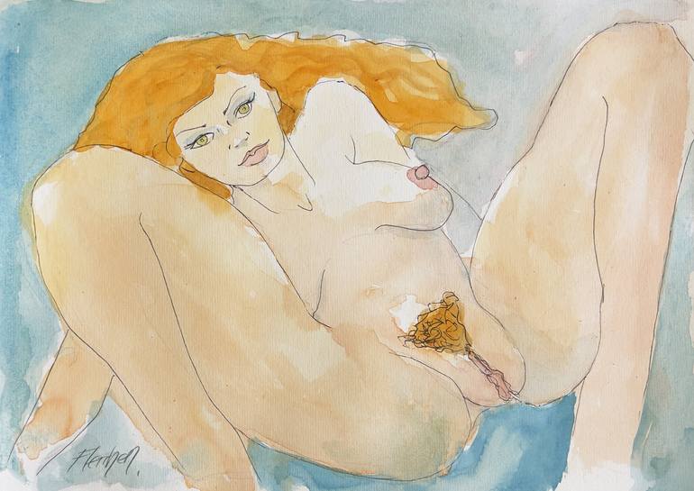 Original  Drawing by stewart fletcher