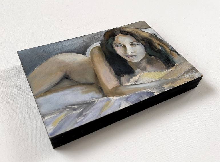Original Fine Art Nude Painting by Stewart Fletcher
