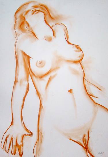 Original Nude Drawings by Stewart Fletcher