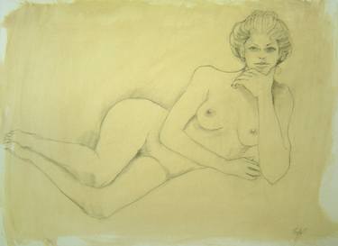 Original Expressionism Erotic Drawings by Stewart Fletcher