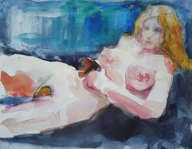 Print of Nude Paintings by Stewart Fletcher