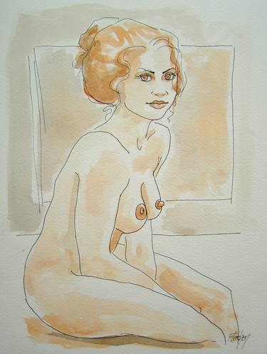 Original Nude Drawings by Stewart Fletcher