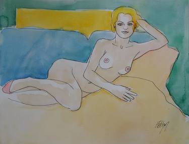 Original Figurative Nude Paintings by Stewart Fletcher