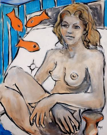 Original Nude Paintings by Stewart Fletcher