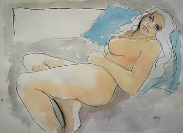 Print of Figurative Erotic Drawings by Stewart Fletcher