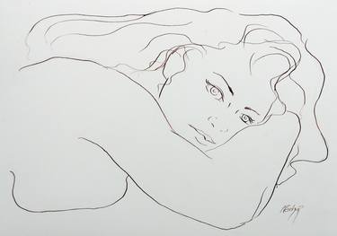 Print of Women Drawings by Stewart Fletcher