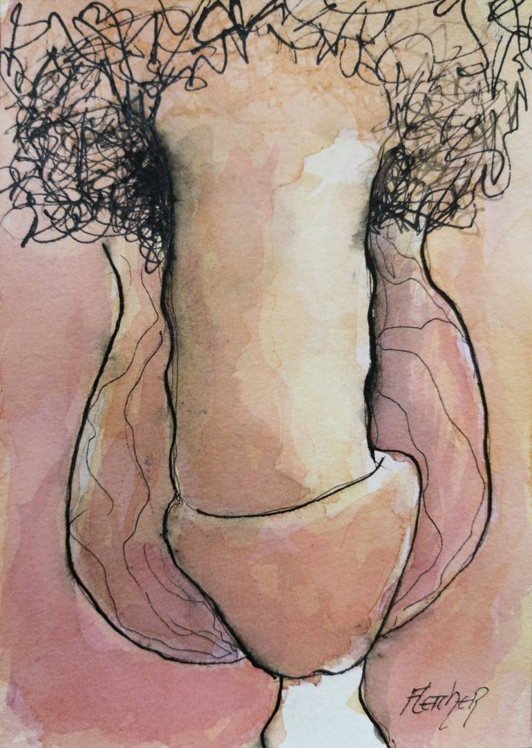 Original  Drawing by stewart fletcher