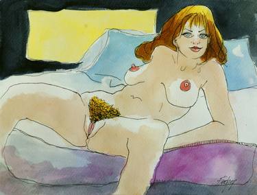 Original Erotic Drawings by Stewart Fletcher