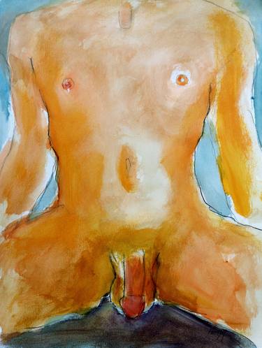 Original Figurative Erotic Drawings by Stewart Fletcher