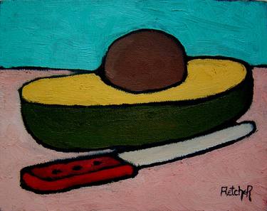 Original Expressionism Food Paintings by Stewart Fletcher