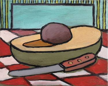 Original Expressionism Food Paintings by Stewart Fletcher